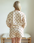 Tiger Bamboo Womens Sweatshirt Set - Top & Bottom