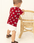 Elephant Bamboo Varsity Short Set - T-shirt & Shorts