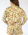 Camo Bamboo Womens Sweatshirt Set - Top & Bottom