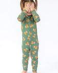 Holiday Teddy Double Zipper Bamboo Sleeper