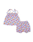 Iris Bamboo Spaghetti Strap Set - Adjustable Straps
