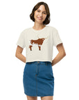 Longhorn - The Cropped Mascot Tee