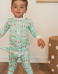 Mr Snowman 2 Piece Bamboo Pajama Set