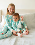 Mr Snowman 2 Piece Bamboo Pajama Set