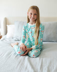 Mr Snowman 2 Piece Bamboo Pajama Set