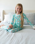 Mr Snowman 2 Piece Bamboo Pajama Set