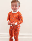 Longhorn 2 Piece Bamboo Pajama Set