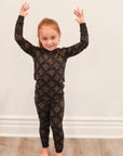 Fleur de lis 2 Piece Bamboo Pajama Set