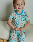 Pool Dog 2 Piece Bamboo Pajama Set