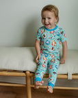 Pool Dog 2 Piece Bamboo Pajama Set