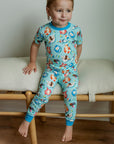 Pool Dog 2 Piece Bamboo Pajama Set