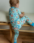 Pool Dog 2 Piece Bamboo Pajama Set