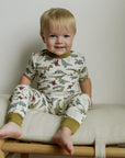 Dino 2 Piece Bamboo Pajama Set