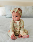 Fawn Field Double Zipper Bamboo Sleeper