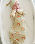 Fawn Field Bamboo Knotted Hat