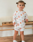 Under The Big Top Bamboo Sweatshirt Set - Top & Bottom