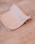 Blush Solid Bamboo Swaddle Blanket