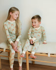 Fawn Field 2 Piece Bamboo Pajama Set