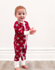 Elephant Double Zipper Bamboo Sleeper
