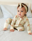 Fawn Field Double Zipper Bamboo Sleeper