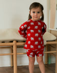 Elephant Bamboo Sweatshirt Set - Top & Bottom