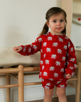 Elephant Bamboo Sweatshirt Set - Top & Bottom