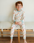 Under The Big Top 2 Piece Bamboo Pajama Set