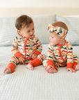 Mountain Print Bamboo Bow Headband