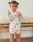 Under The Big Top Bamboo Sweatshirt Set - Top & Bottom