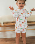 Under The Big Top Bamboo Sweatshirt Set - Top & Bottom