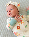 Under The Big Top Bamboo Bow Headband