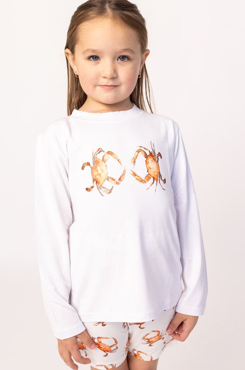 Orange Crab Print