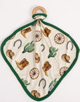 Western Bamboo Lovie with Wooden Ring
