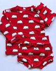 Pig Bamboo Sweatshirt Set - Top & Bottom
