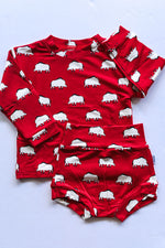 Load image into Gallery viewer, Pig Bamboo Sweatshirt Set - Top &amp; Bottom
