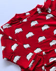 Pig Bamboo Sweatshirt Set - Top & Bottom