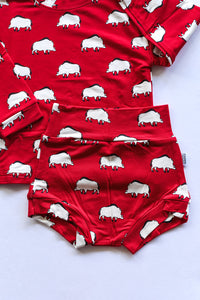 Pig Bamboo Sweatshirt Set - Top & Bottom