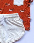 Longhorn Bamboo Varsity Short Set - T-shirt & Shorts