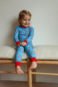 Red Arch 2 Piece Bamboo Pajama Set