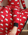 Pig 2 Piece Bamboo Pajama Set