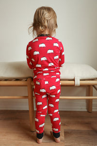 Pig 2 Piece Bamboo Pajama Set