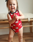 Pig Bamboo Henley Onesie with Snaps