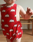 Pig Bamboo Sun Bubble with Adjustable Straps