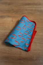 Load image into Gallery viewer, Red Arch Bamboo Swaddle Blanket
