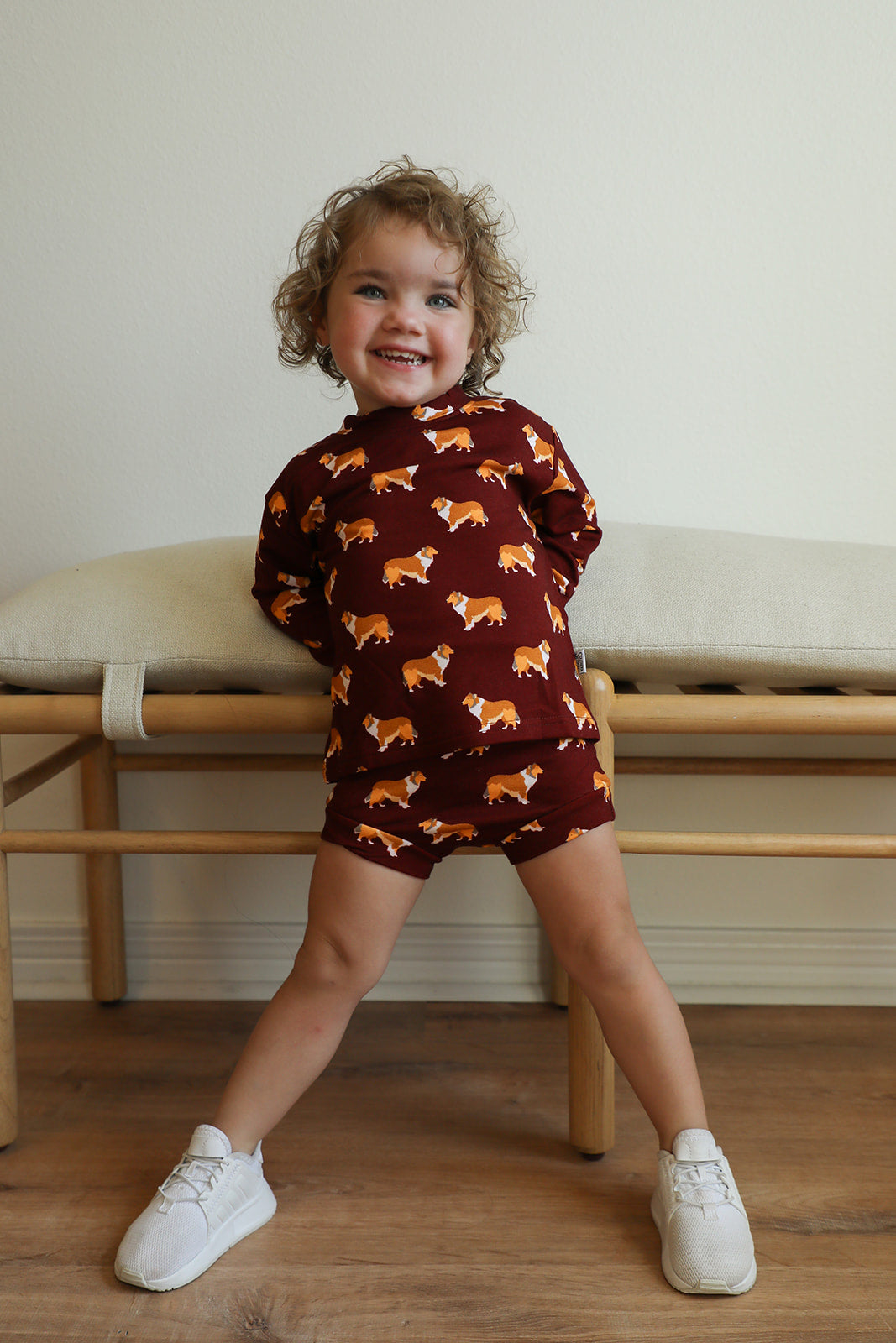 Collie Bamboo Sweatshirt Set - Top & Bottom