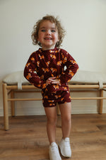 Load image into Gallery viewer, Collie Bamboo Sweatshirt Set - Top &amp; Bottom
