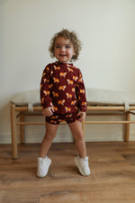 Load image into Gallery viewer, Collie Bamboo Sweatshirt Set - Top &amp; Bottom
