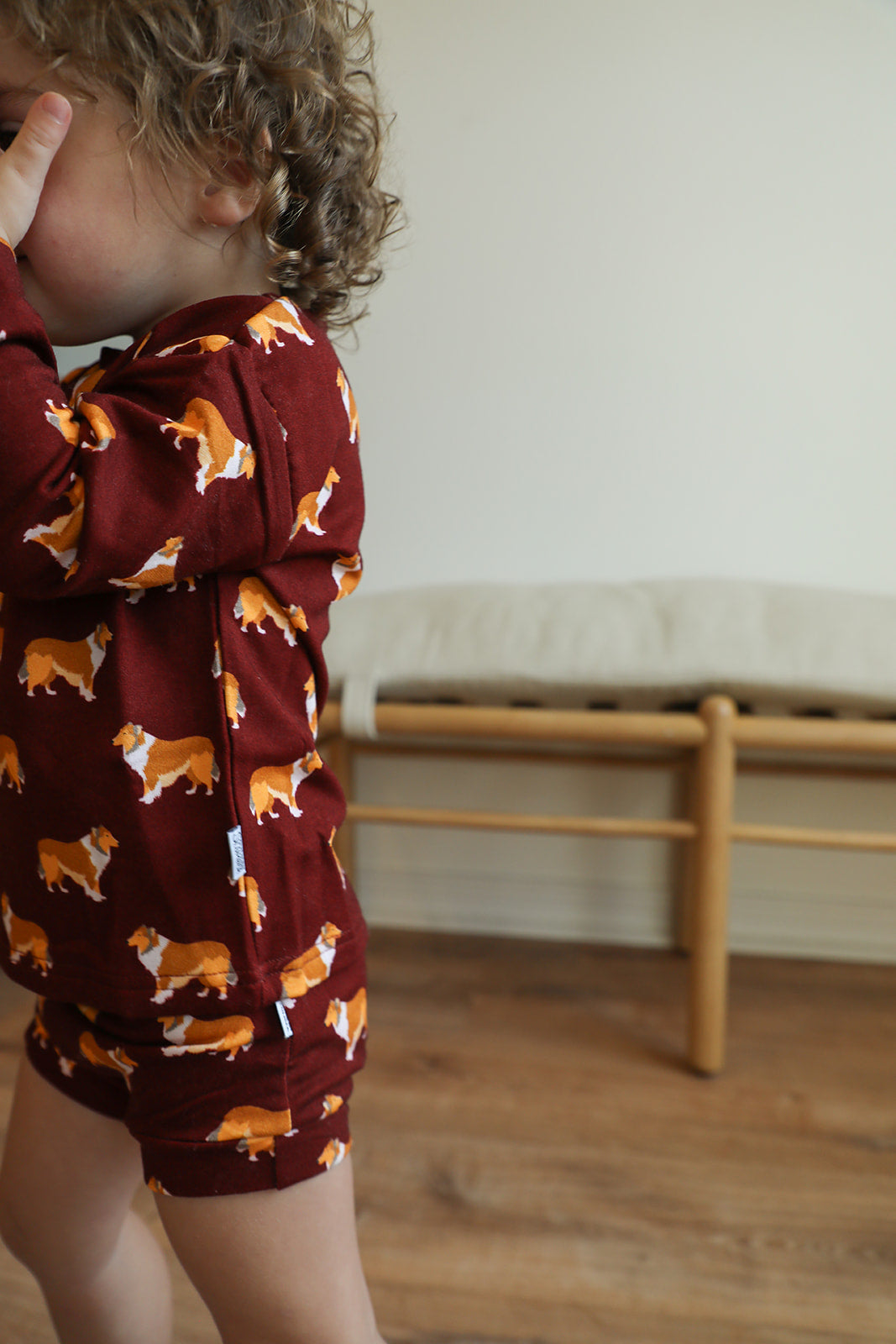 Collie Bamboo Sweatshirt Set - Top &amp; Bottom