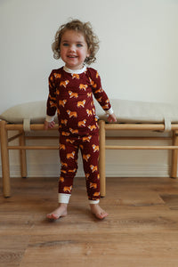 Collie 2 Piece Bamboo Pajama Set