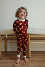 Load image into Gallery viewer, Collie 2 Piece Bamboo Pajama Set
